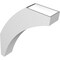 Ekena Millwork 5 1/2-in. W x 24-in. D x 30-in. H Thorton Architectural Grade PVC Knee Brace BRCP055X24X30THR - alternate 6